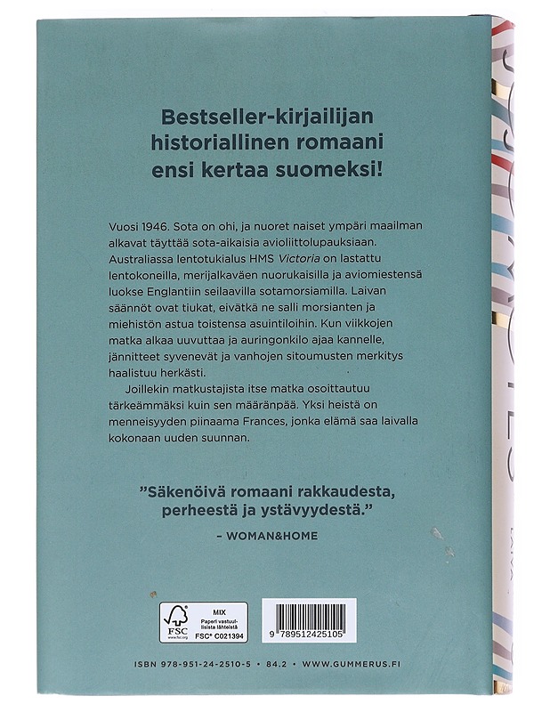 Morsianten laiva -  - Romaanit ja novellit - 10105553117 - 1