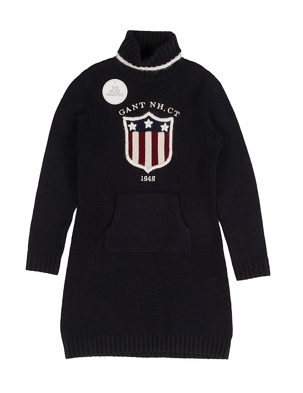 GANT villasekoitemekko/-neule etutaskulla, XL - Mekot ja hameet - 10105553122 - 0