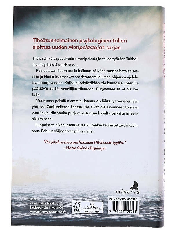 Mustat Purjeet -Edgren Alden, Rebecka - Romaanit ja novellit - 10105553130 - 1