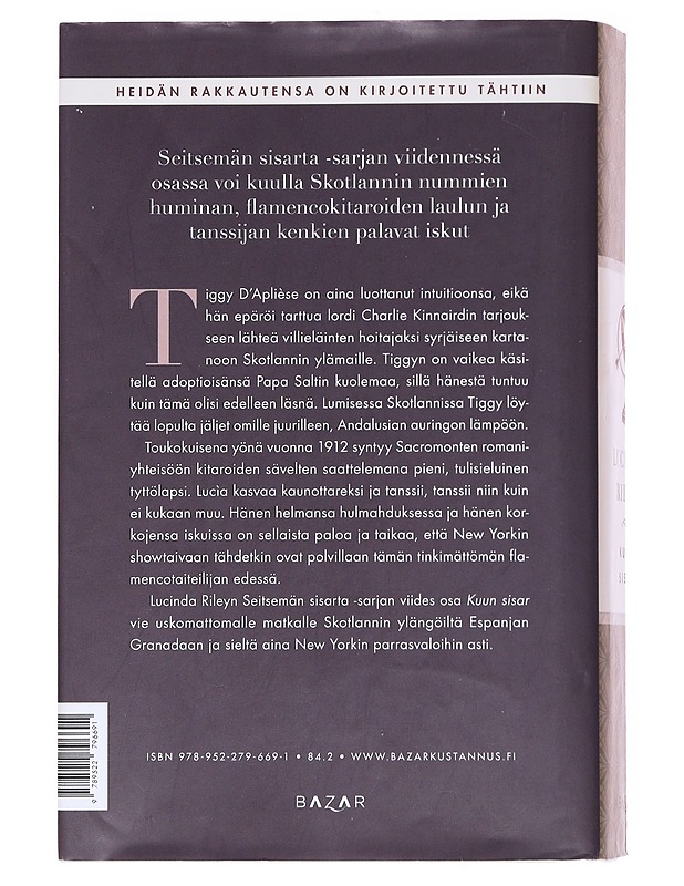 Kuun sisar - Riley, Lucinda - Romaanit ja novellit - 10105553165 - 1