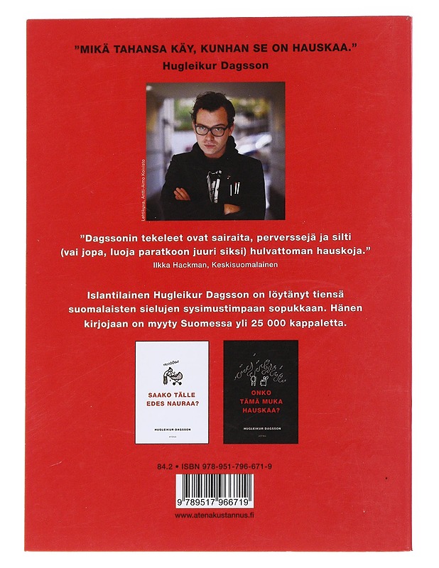Tässä ei ole mitään vitsiä - Hugleikur Dagsson - Sarjakuvat - 10105553173 - 1