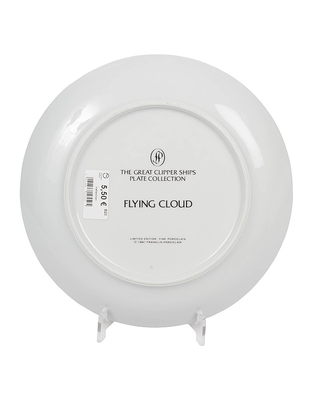 FRANKLIN PORCELAIN The Great Clipper Ships Plate Collection Flying Cloud lautanen - Lautaset ja kulhot - 10105553186 - 1
