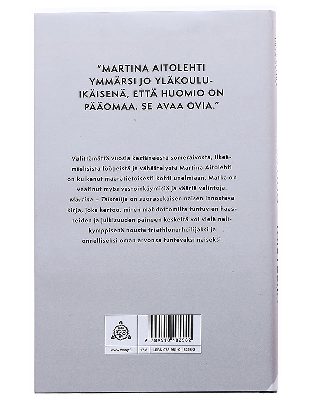 Martina taistelija - Martina Aitolehti, Hippo Taatila - Elämäkerrat ja muistelmat - 10105553188 - 1