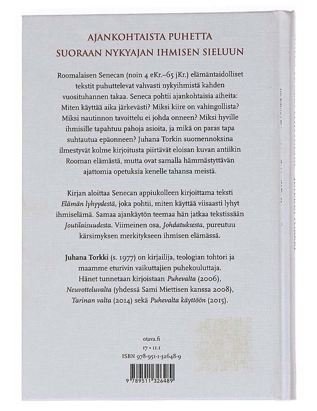 Elämän lyhyydestä - Seneca - Tietokirjat - 10105553191 - 1