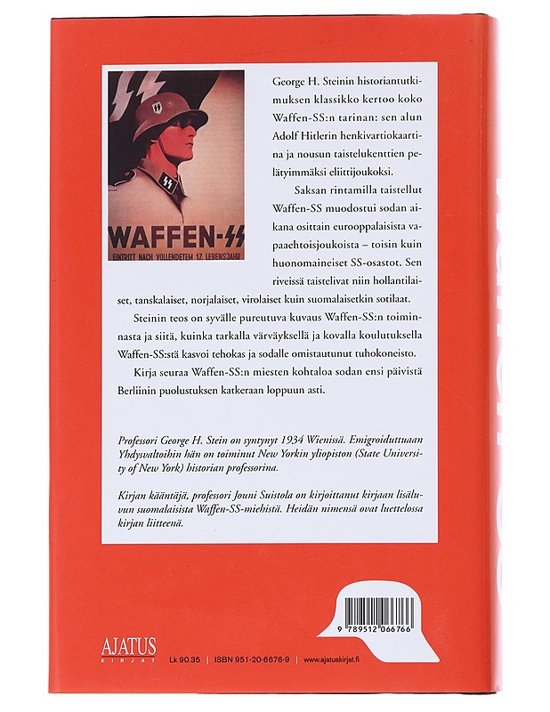 Waffen SS - George H. Stein - Tietokirjat - 10105553199 - 1