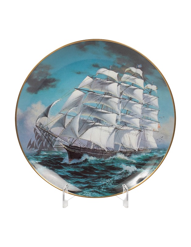 FRANKLIN PORCELAIN The Great Clipper Ships Plate Collection Cutty Sark lautanen - Lautaset ja kulhot - 10105553203 - 0