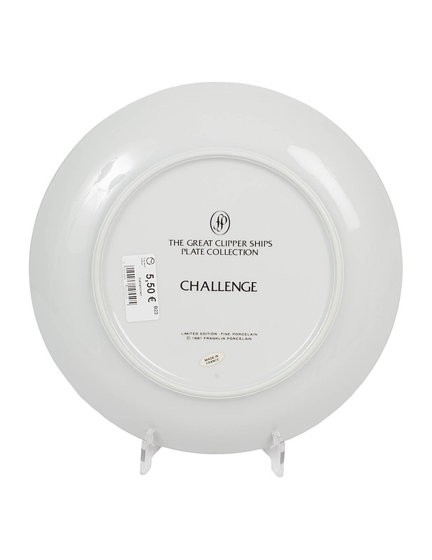 FRANKLIN PORCELAIN The Great Clipper Ships Plate Collection Challenge lautanen - Lautaset ja kulhot - 10105553210 - 1