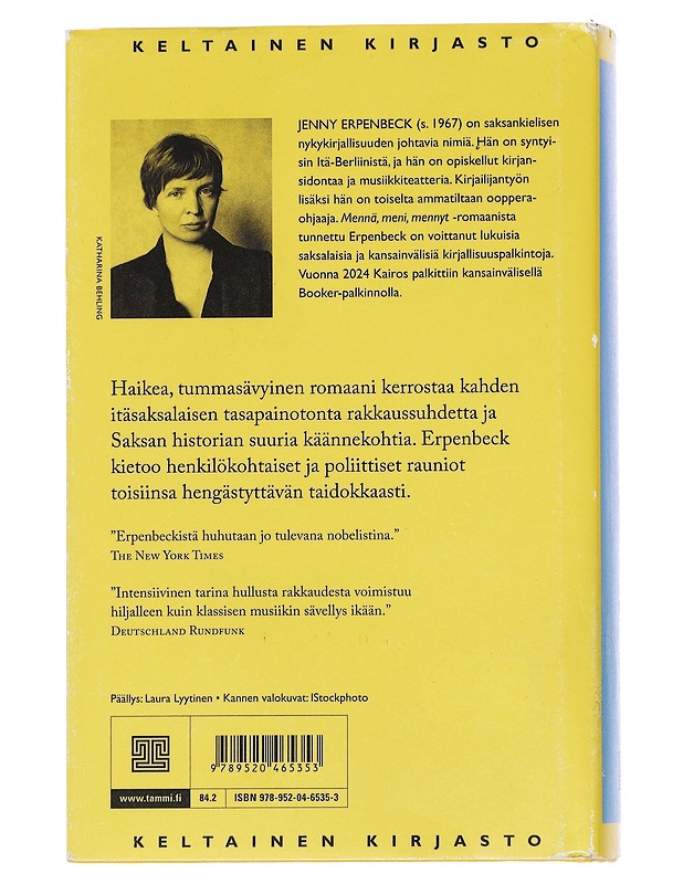 Kairos - Erpenbeck, Jenny - Romaanit ja novellit - 10105553213 - 1
