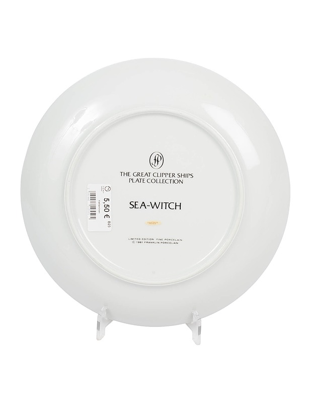 FRANKLIN PORCELAIN The Great Clipper Ships Plate Collection Sea-Witch lautanen - Lautaset ja kulhot - 10105553219 - 1