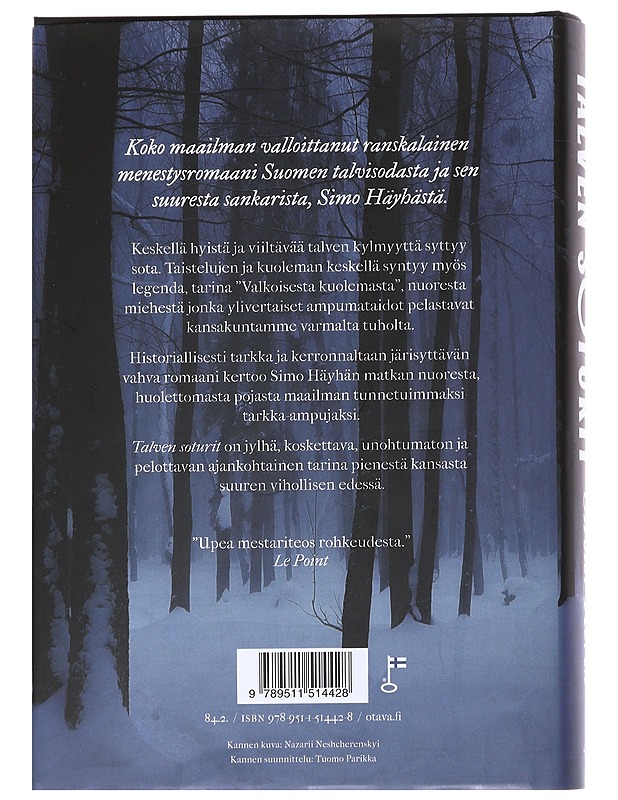 Talven soturit - Norek, Olivier - Romaanit ja novellit - 10105553227 - 1