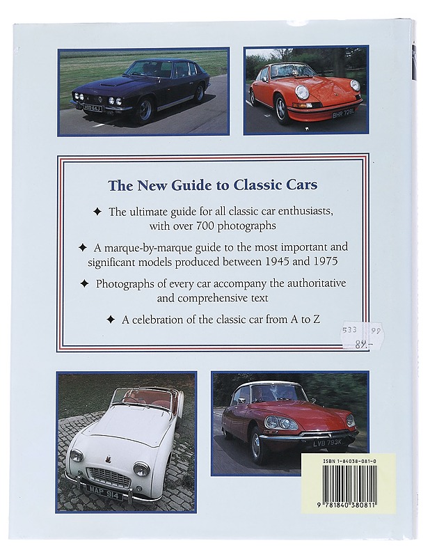 The new guide to classic cars - Martin Buckley - Tietokirjat ja oppaat - 10105553235 - 1
