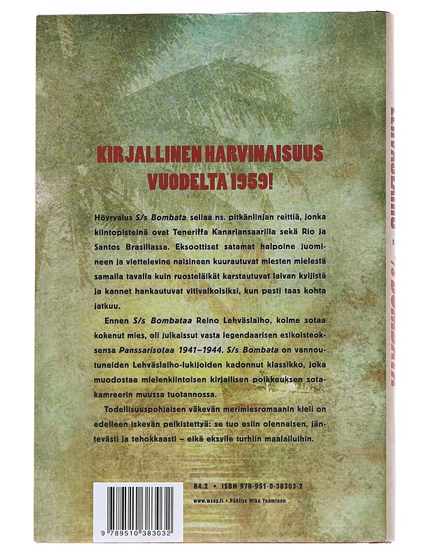S/S Bombata - Reino Lehväslaiho - Romaanit ja novellit - 10105553232 - 1