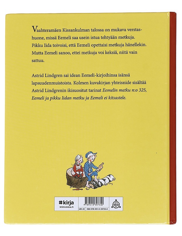 Vaahteramäen Eemeli ja pikku Iida - Astrid Lindgren - Lastenkirjat - 10105553237 - 1