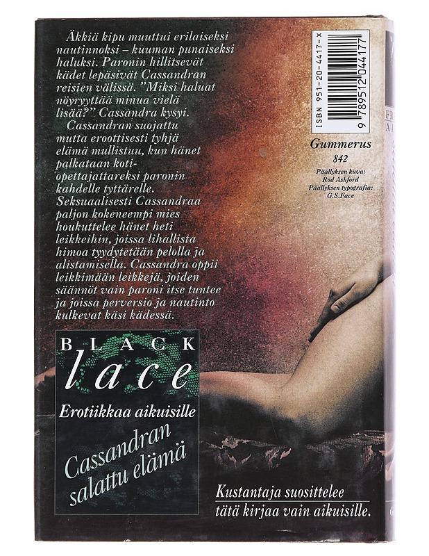 Cassandran salattu elämä - Fredrica Alley - Romaanit ja novellit - 10105553261 - 1