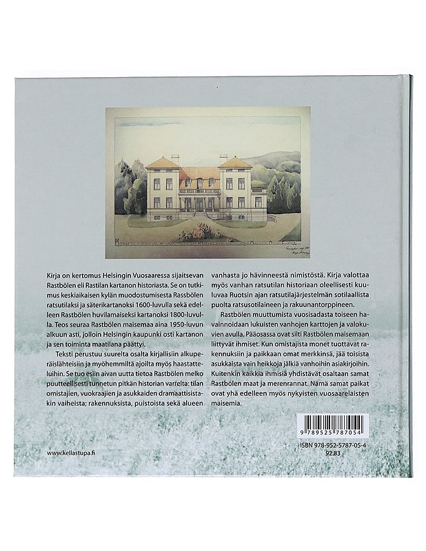 Rastböle. Maiseman historiaa Vuosaaressa - Lipponen , Matti  - Historiakirjat - 10105553260 - 1