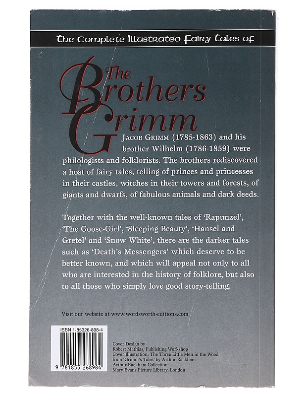 The Brothers Grimm : the complete fairy tales - Grimm - Kaunokirjallisuus - 10105553273 - 1