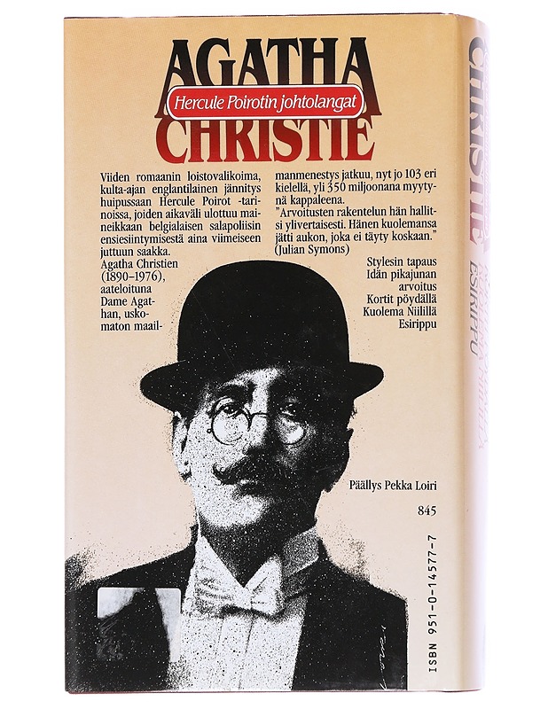 Hercule Poirotin johtolangat : viisi kuulua mysteeriä - Agatha Christie - Jännitys ja dekkarit - 10105553330 - 1
