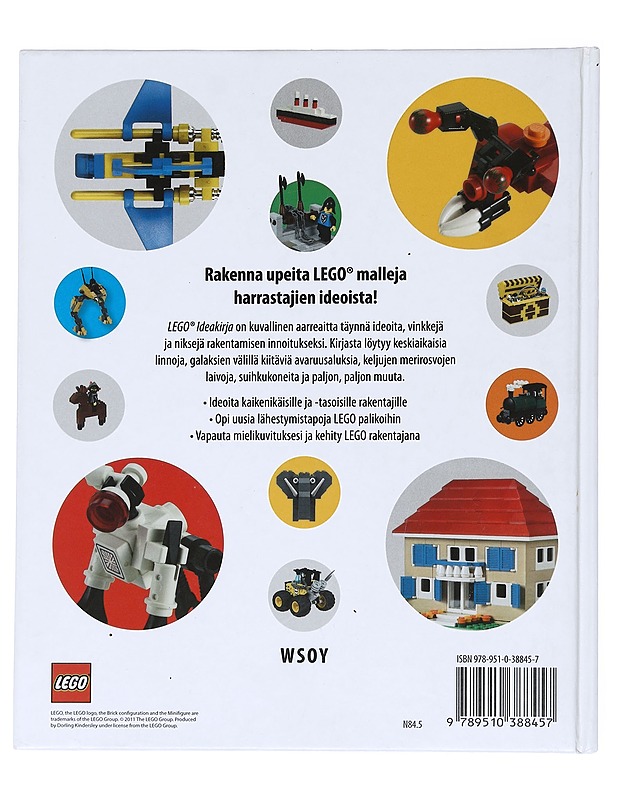 LEGO ideakirja : rakenna mitä vain - Lipkowitz, Daniel - Tietokirjat ja oppaat - 10105553384 - 1