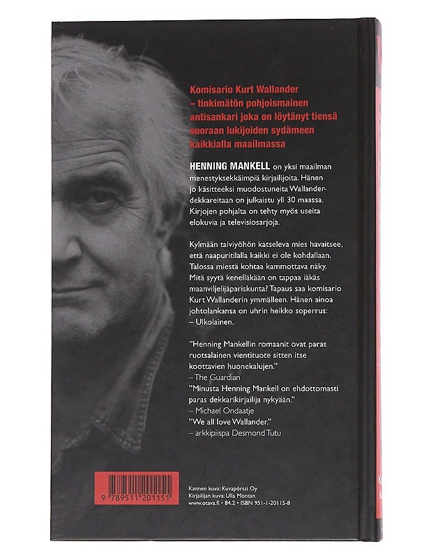 Wallander-sarja, osat: 1 - 9 - Mankell Henning   - Romaanit ja novellit - 10105553386 - 1