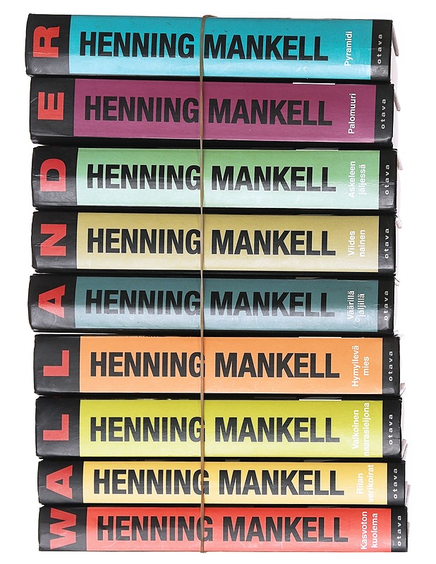 Wallander-sarja, osat: 1 - 9 - Mankell Henning - Romaanit ja novellit - 10105553386 - 2