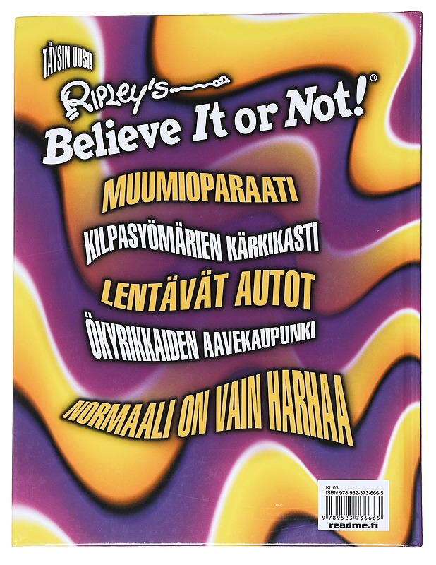 Ripley's believe it or not! / 2024 - Tibballs, Geoff - Nuorten kirjat - 10105553391 - 1