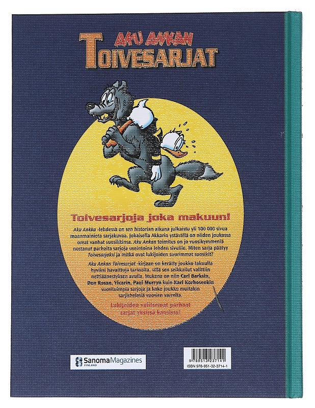 Aku Ankan toivesarjat - Hyyppä, Aki - Sarjakuvat - 10105553396 - 1