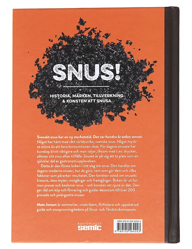 Snus! - Jonson, Mats - Historiakirjat - 10105553408 - 1