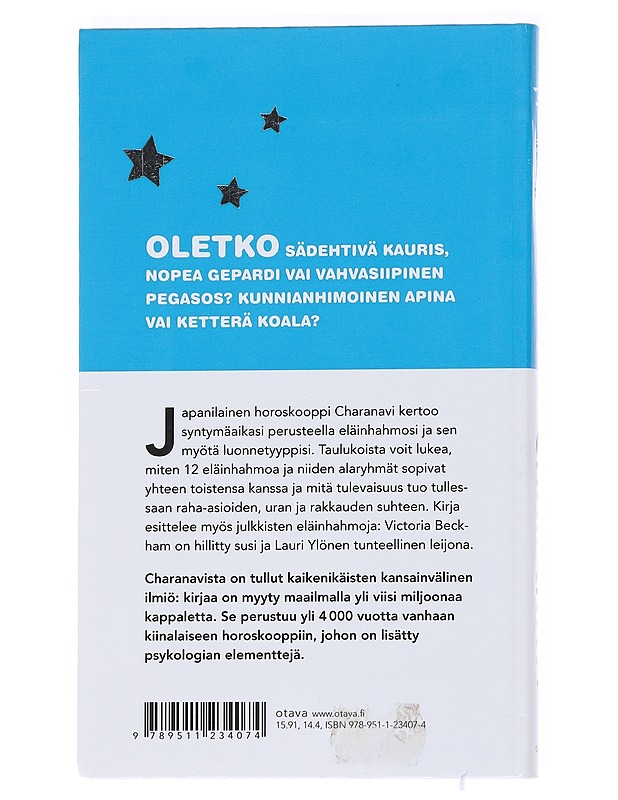Charanavi : japanilainen horoskooppi : tulkitse omaa ja ystäviesi persoonallisuutta : mitä syntymäaikasi kertoo sinusta? - Tsurumoto, Masahiro - Tietokirjat ja oppaat - 10105553410 - 1