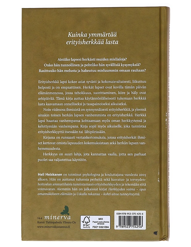 Erityisherkän lapsen kanssa - Heli Heiskanen - Tietokirjat ja oppaat - 10105553429 - 1