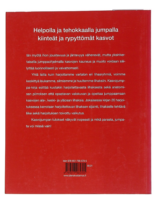 Kasvojumppa / viiden minuutin ohjelma luonnollisen kauneuden säilyttämiseksi - Pez, Catherine - Tietokirjat ja oppaat - 10105553440 - 1