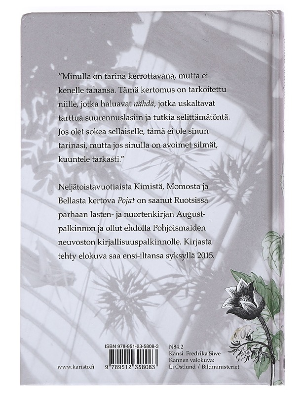 Pojat - Jessica Schiefauer - Kaunokirjallisuus - 10105553443 - 1