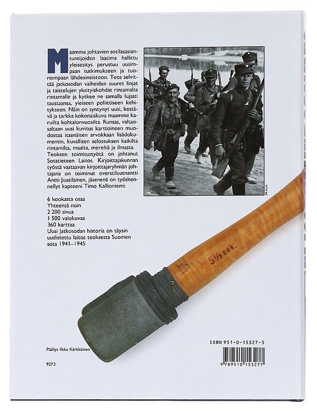Jatkosodan histroia 1-6 - Sotatieteen Laitoksen Sotahistorian toimisto - Historiakirjat - 10105553465 - 1