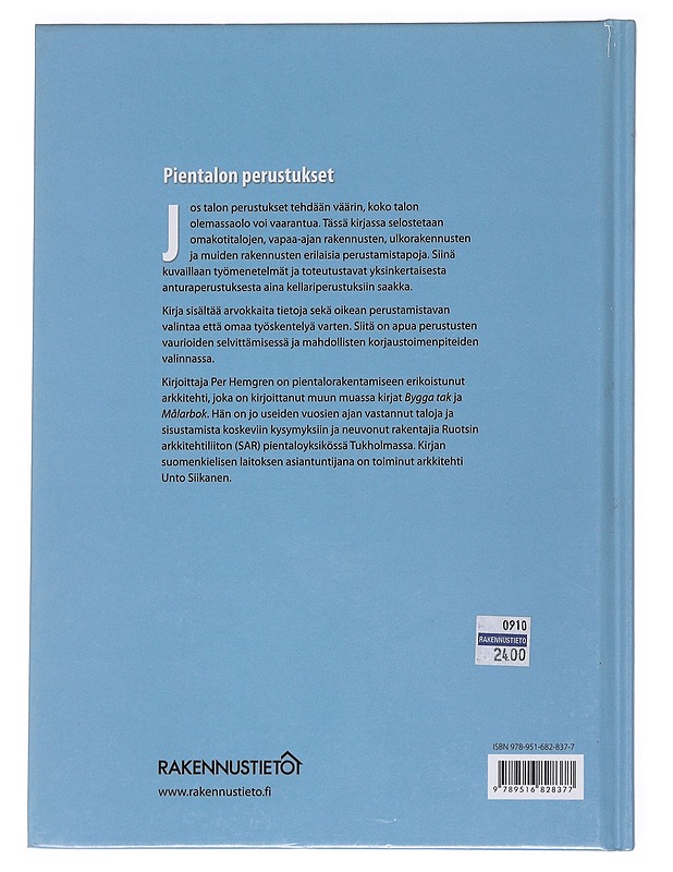 Pientalon perustukset - Hemgren, Per - Tietokirjat ja oppaat - 10105553467 - 1