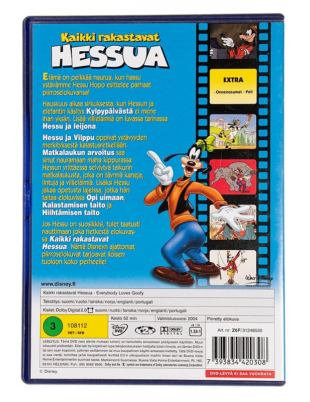 Disney : Kaikki rakastavat Hessua - DVD - DVD-elokuvat - 10105553473 - 1