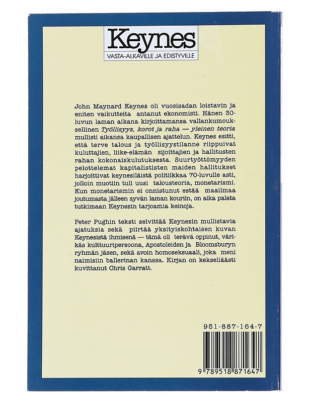 Keynes vasta-alkaville ja edistyville - Pugh, Peter - Sarjakuvat - 10105553480 - 1