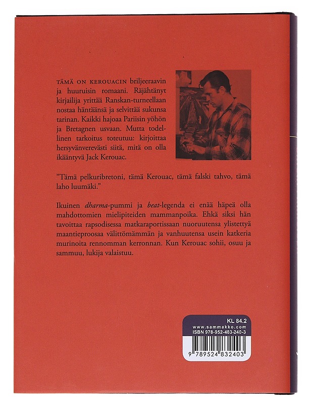Satori Pariisissa - Kerouac, Jack - Romaanit ja novellit - 10105553489 - 1