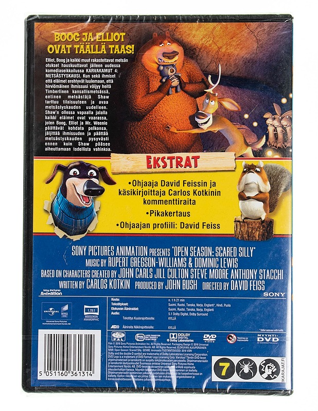 Karvakamut 4 - metsästyskausi - DVD - DVD-elokuvat - 10105553505 - 1