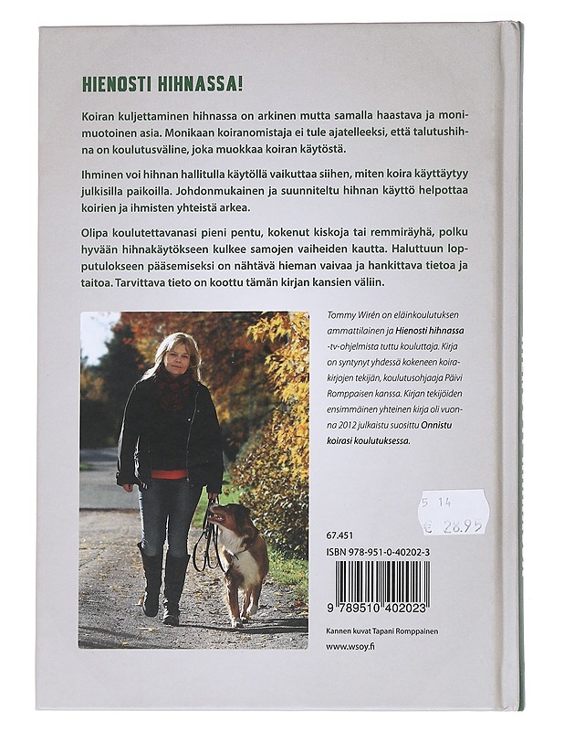 Hienosti hihnassa - Wirén, Tommy - Tietokirjat ja oppaat - 10105553508 - 1