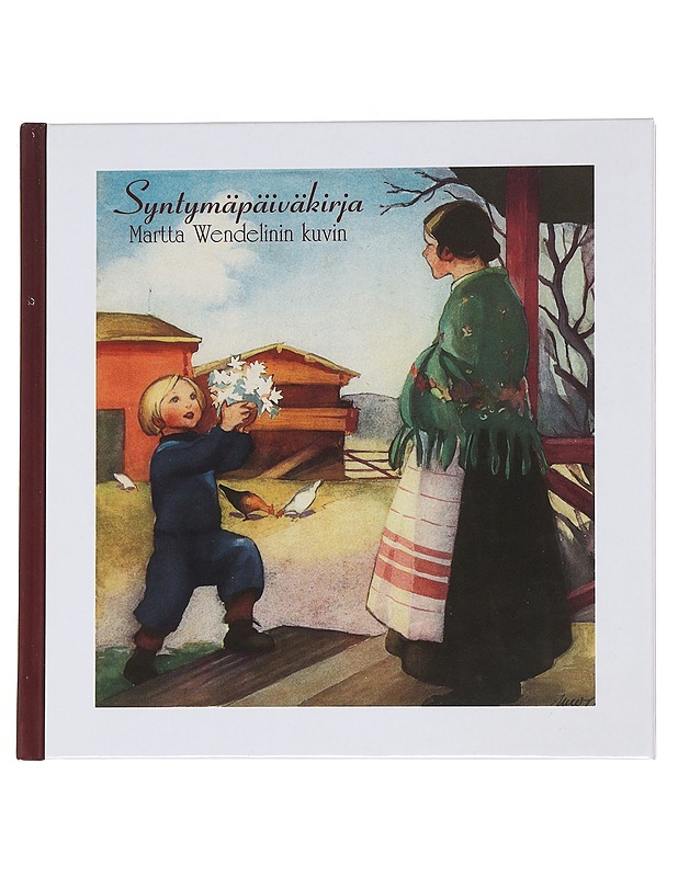 Syntymäpäiväkirja, Martta Wendelinin kuvin -  Passion Design Oy - Kirja lahjaksi - 10105553517 - 0