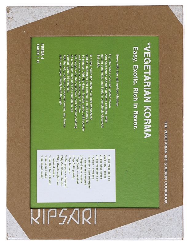 Kipsari: The vegetarian art & design cookbook - Aalto-yliopisto - Ruokakirjat - 10105553510 - 0