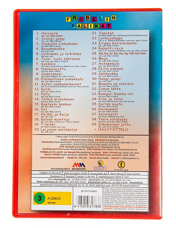 Fröbelin palikat - DVD - DVD-elokuvat - 10105553526 - 1