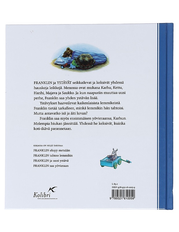 Franklin ja ystävät / suuri lastenlukemisto - Paulette Bourgeois - Lastenkirjat - 10105553540 - 1