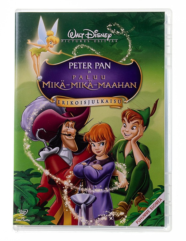 Disney : Peter Pan ja paluu mikä-mikä-maahan - DVD - DVD-elokuvat - 10105553557 - 0