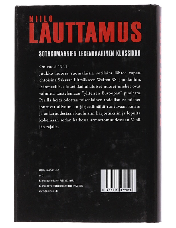 Vieraan kypärän alla - Niilo Lauttamus - Romaanit ja novellit - 10105553567 - 1