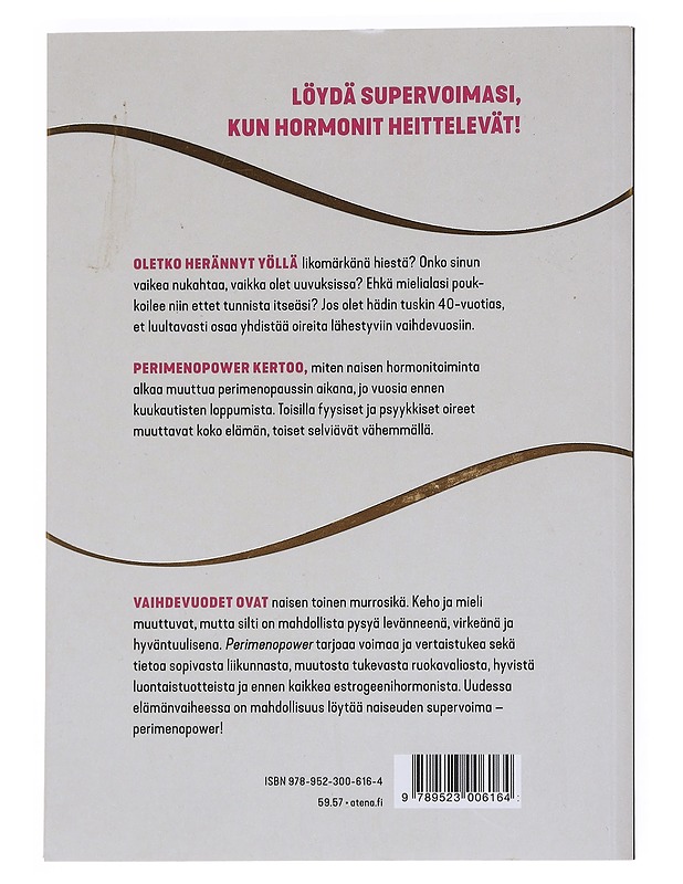 Perimenopower / valmiina vaihdevuosiin - Wilk, Katarina - Tietokirjat ja oppaat - 10105553581 - 1