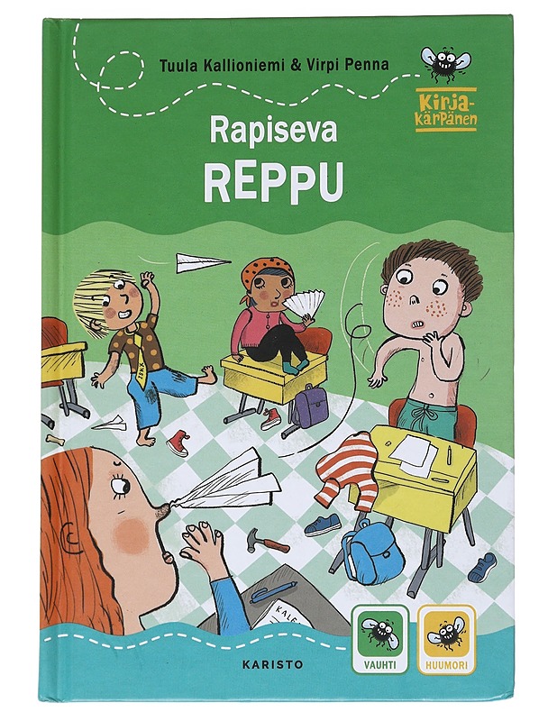Rapiseva reppu - Kallioniemi, Tuula - Lastenkirjat - 10105553592 - 0