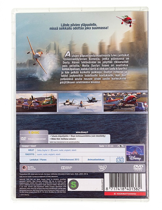 Disney : Lentsikat - DVD - DVD-elokuvat - 10105553597 - 1