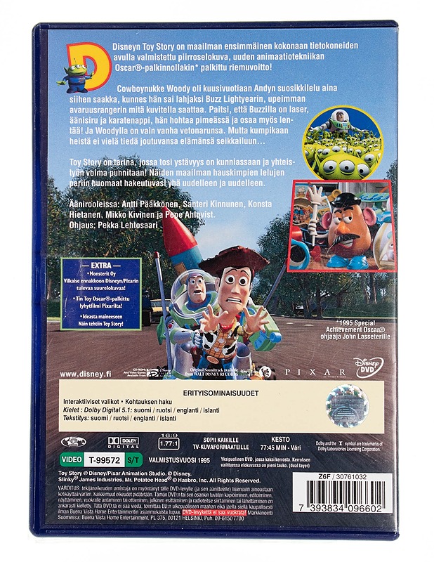 Disney/Pixar : Toy Story - DVD - DVD-elokuvat - 10105553608 - 1