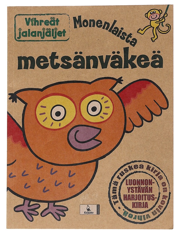 Monenlaista metsänväkeä : luonnonystävän harjoituskirja - Canals, Sonia - Lastenkirjat - 10105553612 - 0