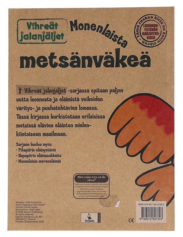 Monenlaista metsänväkeä : luonnonystävän harjoituskirja - Canals, Sonia - Lastenkirjat - 10105553612 - 1